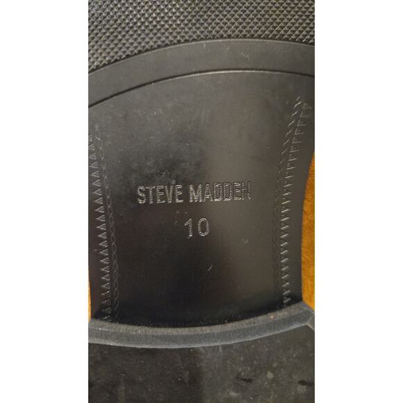 Steve Madden Women's Suede Mules Size 10 Brown Loafer Slip On Casual - Picture 10 of 11